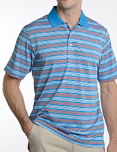 101311 - 4 Line Stripe Polo