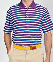 101313 - Pique Multi-Stripe Polo